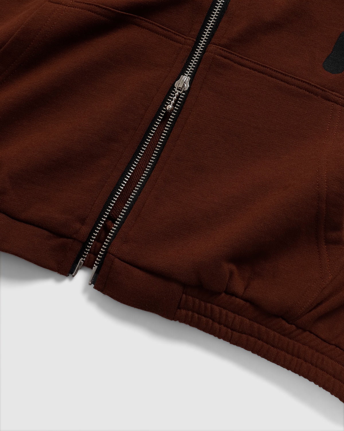 PAGAN ZIP HOOD BROWN (NEW SOFT CUT)