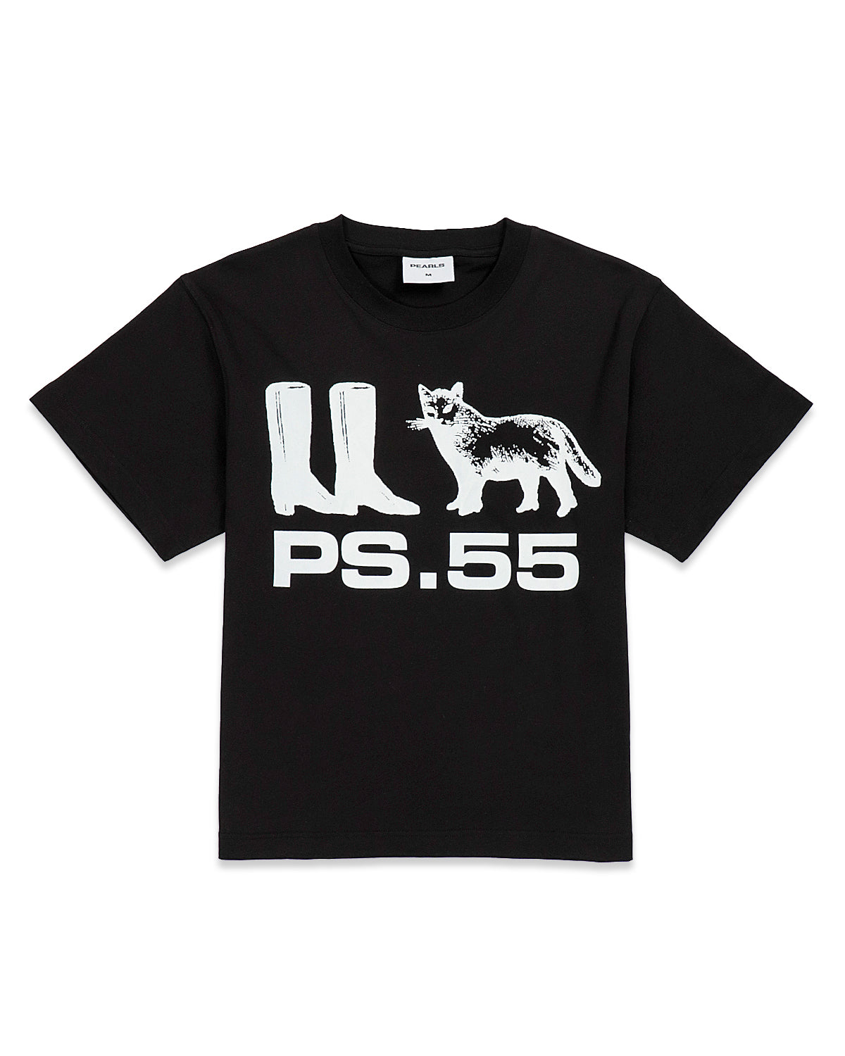 PUSS IN BOOTS TEE BLACK