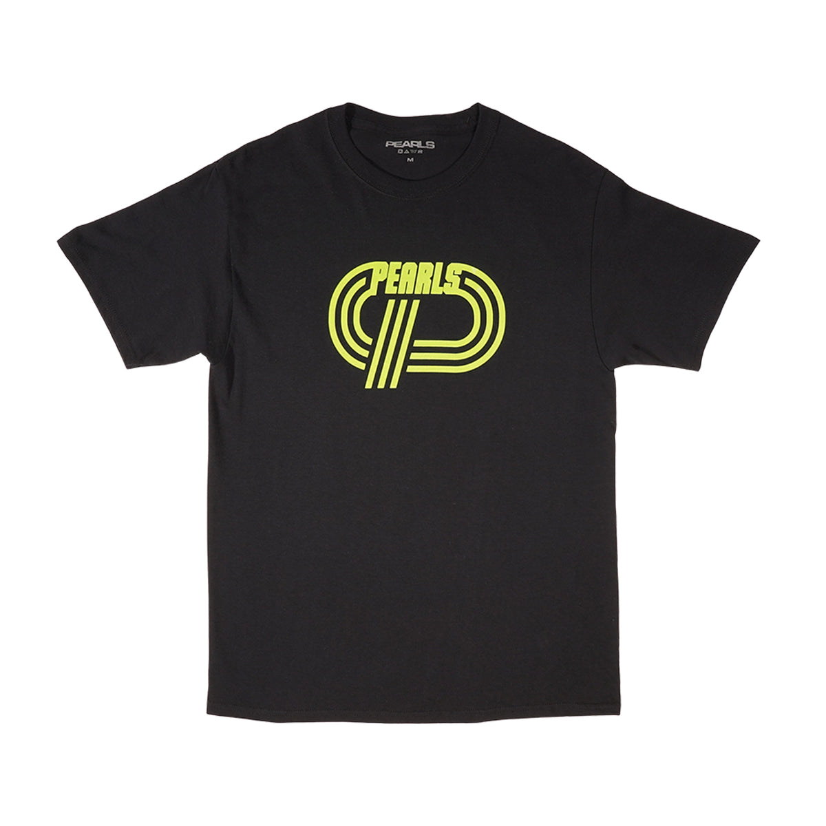TRACK TEE BLACK (GREEN)