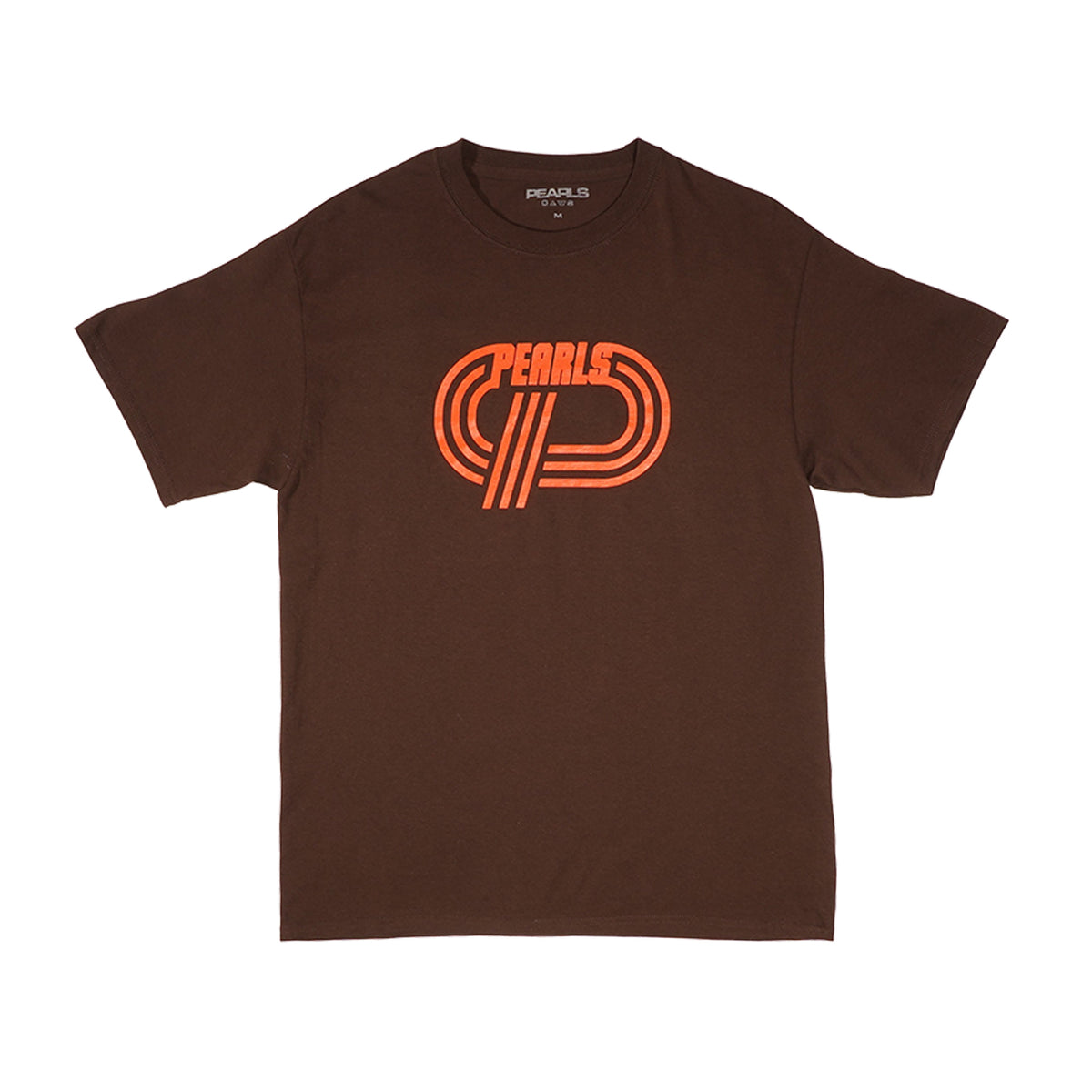 TRACK TEE DARK CHOCOLATE (RED)