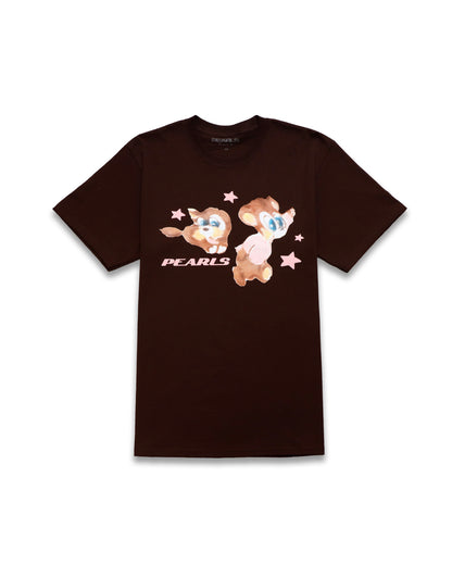 CARE BEAR TEE DARK CHOCOLATE