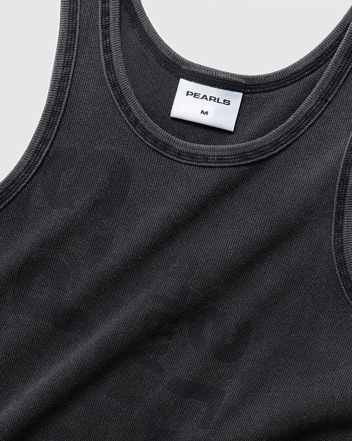 STAMP TANK FADED BLACK