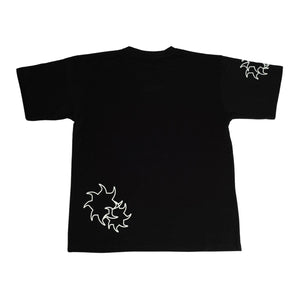 SPIRAL TEE BLACK